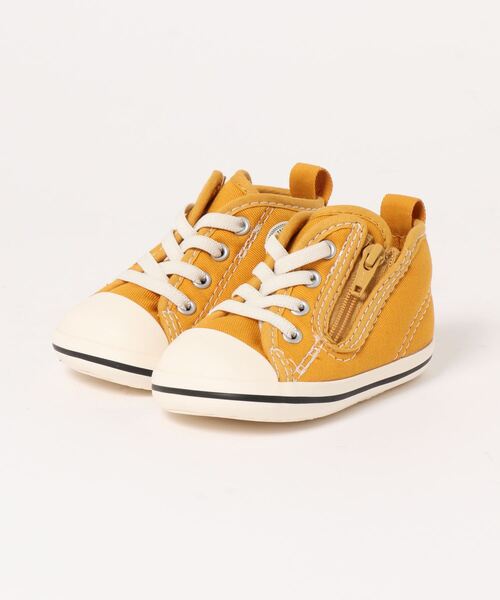 CONVERSE(コンバース)の「converse コンバース BABY ALL STAR N STITCHING WT Z ベビーシューズ (ベビーオールスターNステッチングWTZ) 7SC757/7SC758(スニーカー・キッズ・マスタード/カーキ・13.5cm/12cm/14.5cm/15.0cm/12.0cm/12.5cm/13.0cm/14.0cm)」の2枚目の写真