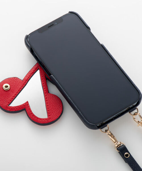 IROMEKI iPhone12/12pro ケース IROMEKI（イロメキ）の「IROMEKI/イロメキ/cherry case for iPhone12
