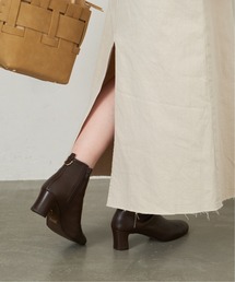 LE TALON | GRISE 5.5cmレザーソフトショートブーツ◆(ブーツ)