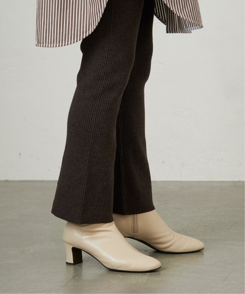 LE TALON（ルタロン）の「GRISE 5.5cmレザーソフトショートブーツ◆（ブーツ・レディース・ブラック系その他/アイボリー/ブラウン・MEDIUM/LARGE/SMALL/X-LARGE）」の13枚目の写真
