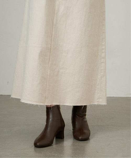 LE TALON（ルタロン）の「GRISE 5.5cmレザーソフトショートブーツ◆（ブーツ・レディース・ブラック系その他/アイボリー/ブラウン・MEDIUM/LARGE/SMALL/X-LARGE）」の17枚目の写真