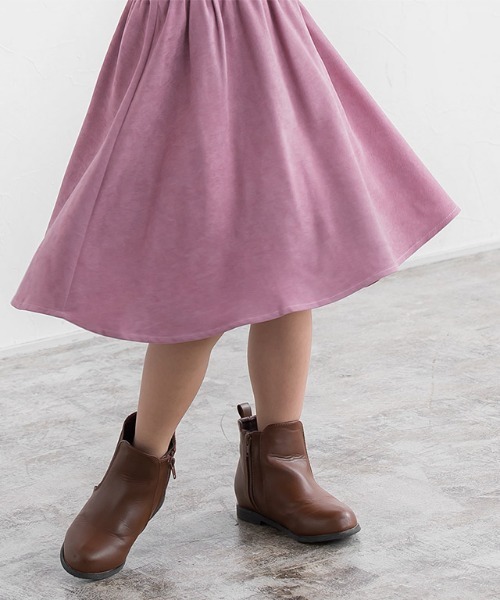 lulpini（ルルピー二）の「kids　コーデュロイ2wayジャンパースカート（スカート・キッズ・ピンク/ミント・S/M/L）」の17枚目の写真