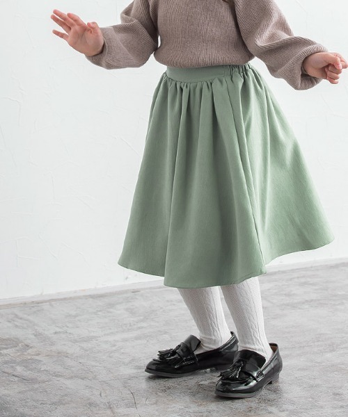 lulpini（ルルピー二）の「kids　コーデュロイ2wayジャンパースカート（スカート・キッズ・ピンク/ミント・S/M/L）」の8枚目の写真