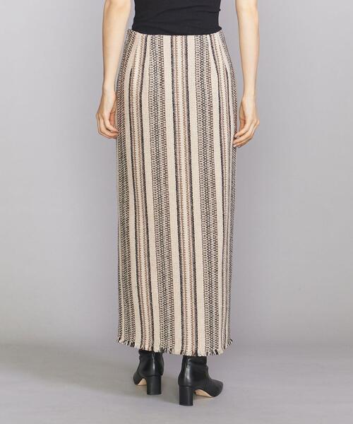 BEAUTY&YOUTH UNITED ARROWS(ビューティーアンドユースユナイテッドアローズ)の「BY ストライプツイード タイトスカート(スカート・レディース・ベージュ・S/M)」の7枚目の写真