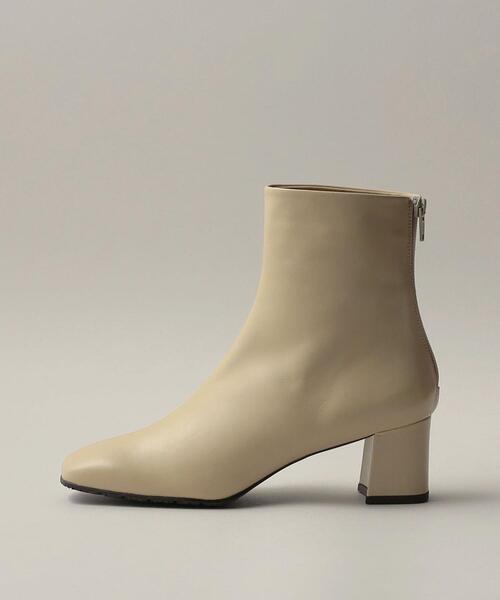 ODETTE E ODILE(オデットエオディール)の「スクエアトゥ ショートブーツ55*↓↑(ブーツ・レディース・ベージュ/モカ/ブラック・23.5cm/24cm/23cm/21.5cm/22cm/22.5cm/24.5cm/25cm)」の5枚目の写真