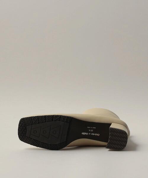 ODETTE E ODILE(オデットエオディール)の「スクエアトゥ ショートブーツ55*↓↑(ブーツ・レディース・ベージュ/モカ/ブラック・23.5cm/24cm/23cm/21.5cm/22cm/22.5cm/24.5cm/25cm)」の8枚目の写真