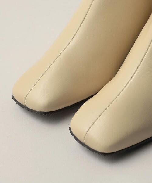 ODETTE E ODILE(オデットエオディール)の「スクエアトゥ ショートブーツ55*↓↑(ブーツ・レディース・ベージュ/モカ/ブラック・23.5cm/24cm/23cm/21.5cm/22cm/22.5cm/24.5cm/25cm)」の10枚目の写真