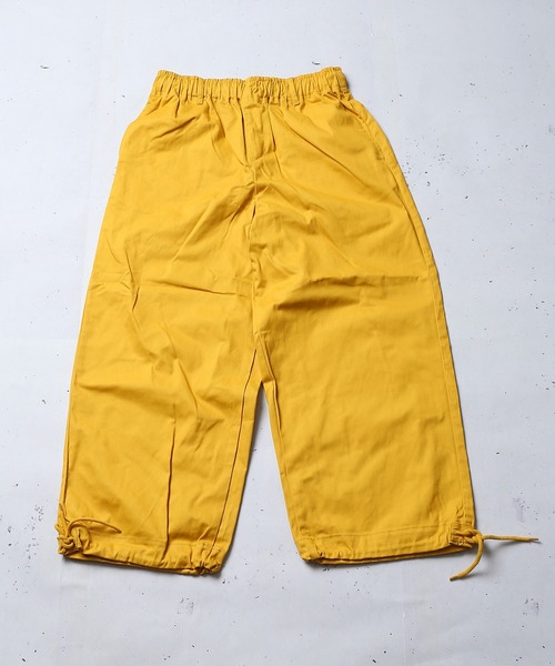 SPINNS（スピンズ）の「【7色展開】TWLドローコード　カラースノーパンツ（チノパンツ・メンズ・パープル/ロイヤルブルー/グリーン/アイボリー/レッド/イエロー/ブラック・S/M/L）」の9枚目の写真