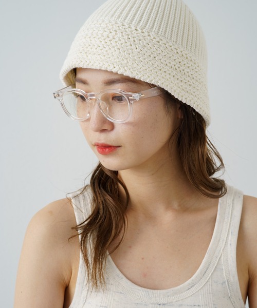 Kastane（カスタネ）の「太フレームメガネ（メガネ・レディース・ブラウン/ブラック/クリア・FREE）」の18枚目の写真