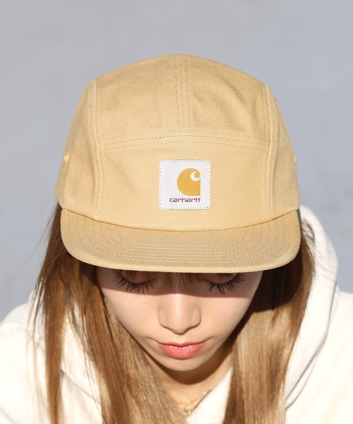 Carhartt WIP(カーハートダブリューアイピー)の「Carhartt WIP/カーハートダブリューアイピー BACKLEY CAP ジェットキャップ バックレーキャップ ブランドロゴ(キャップ・メンズ・ブラック/ベージュ/ネイビー・ONE SIZE)」の21枚目の写真