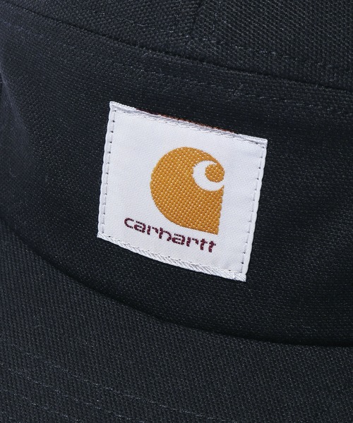 Carhartt WIP(カーハートダブリューアイピー)の「Carhartt WIP/カーハートダブリューアイピー BACKLEY CAP ジェットキャップ バックレーキャップ ブランドロゴ(キャップ・メンズ・ブラック/ベージュ/ネイビー・ONE SIZE)」の7枚目の写真