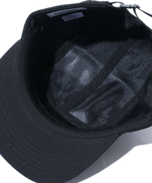 Carhartt WIP(カーハートダブリューアイピー)の「Carhartt WIP/カーハートダブリューアイピー BACKLEY CAP ジェットキャップ バックレーキャップ ブランドロゴ(キャップ・メンズ・ブラック/ベージュ/ネイビー・ONE SIZE)」の11枚目の写真
