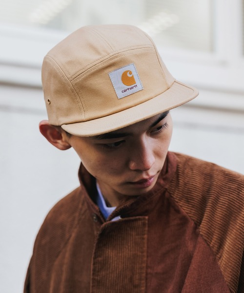 Carhartt WIP(カーハートダブリューアイピー)の「Carhartt WIP/カーハートダブリューアイピー BACKLEY CAP ジェットキャップ バックレーキャップ ブランドロゴ(キャップ・メンズ・ブラック/ベージュ/ネイビー・ONE SIZE)」の19枚目の写真