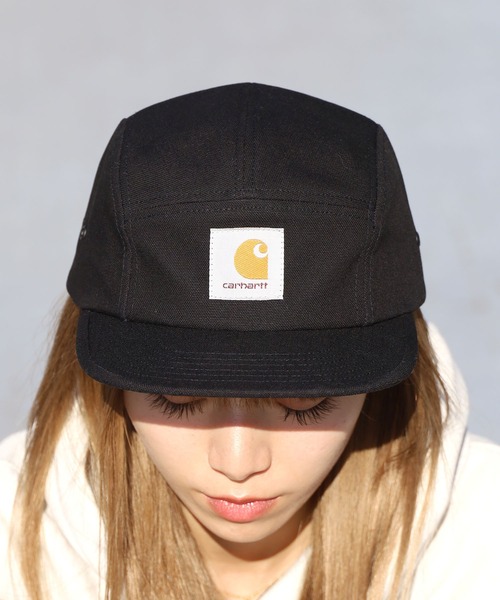 Carhartt WIP(カーハートダブリューアイピー)の「Carhartt WIP/カーハートダブリューアイピー BACKLEY CAP ジェットキャップ バックレーキャップ ブランドロゴ(キャップ・メンズ・ブラック/ベージュ/ネイビー・ONE SIZE)」の17枚目の写真