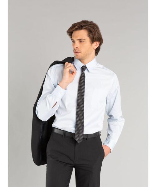 agnes b.（アニエスベー）の「IZ74 CRAVATE ドットネクタイ（ネクタイ・メンズ・ブラック・UNI）」の3枚目の写真