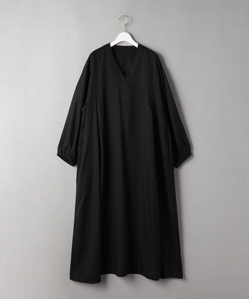 未使用タグ付き ユナイテッドアローズ インド綿 Vネック マキシワンピース 36 cfdfc4c5f9610191f804db438176cd