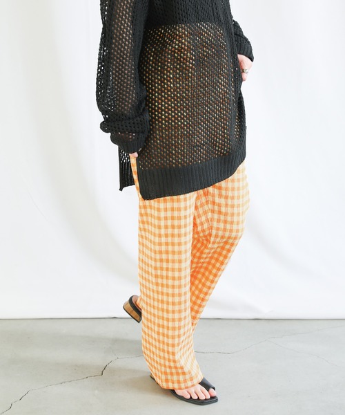 select MOCA（セレクトモカ）の「2022 SS ギンガムチェックワイド