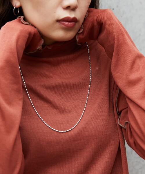 FREAK'S STORE(フリークスストア)の「【限定展開】3WAYドロップチェーンネックレス(ネックレス・レディース・シルバー/ゴールド・ONE SIZE)」の6枚目の写真