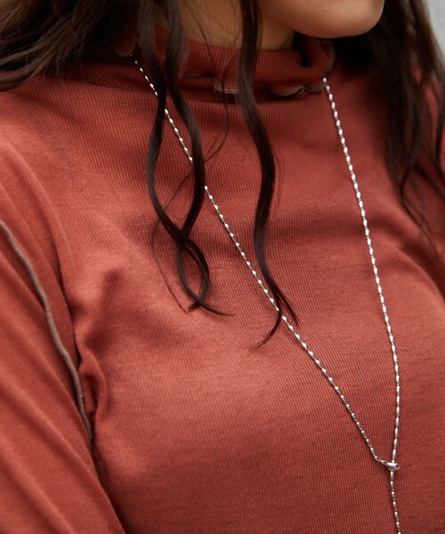 FREAK'S STORE(フリークスストア)の「【限定展開】3WAYドロップチェーンネックレス(ネックレス・レディース・シルバー/ゴールド・ONE SIZE)」の8枚目の写真