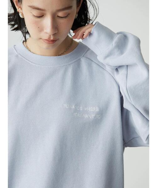 AMERICAN HOLIC（アメリカンホリック）の「刺繍ロゴラグラン裏毛プル