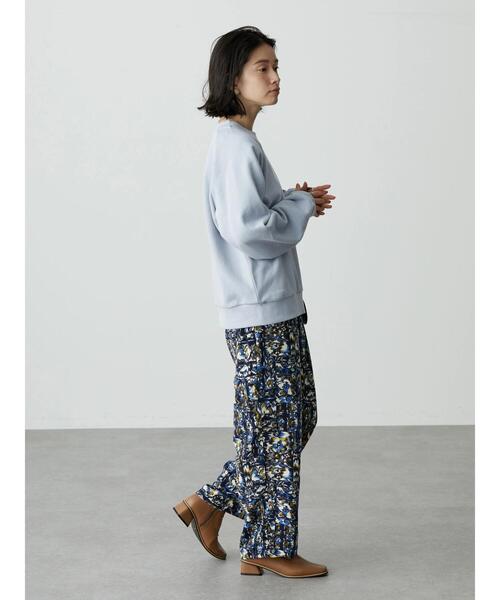 AMERICAN HOLIC（アメリカンホリック）の「刺繍ロゴラグラン裏毛プルオーバー（スウェット・レディース・サックスブルー/アイボリー・M/L）」の10枚目の写真