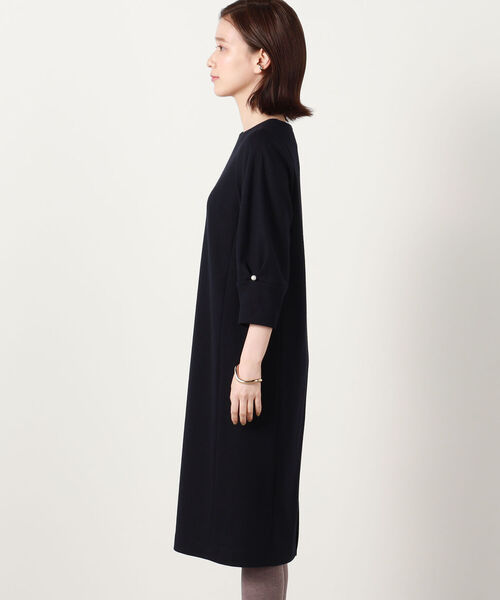 NOLLEY’S(ノーリーズ)の「パール付き圧縮ウールワンピース(ワンピース・レディース・ネイビー・38/36)」の9枚目の写真
