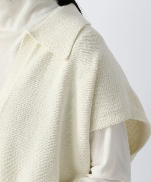 LOWRYS FARM（ローリーズファーム）の「スキッパーチビベスト　263037（ベスト・レディース・ブラック/オフホワイト/ピンク・FREE）」の12枚目の写真