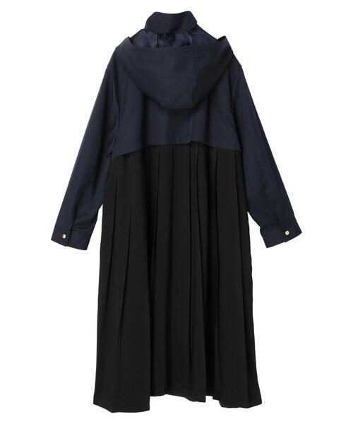 AMERICAN HOLIC(アメリカンホリック)の「バックプリーツトレンチコート(ブルゾン・レディース・ネイビー・L/M)」の10枚目の写真