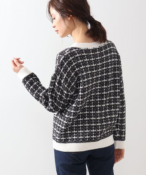 DRESKIP(ドレスキップ)の「◆ツイードニットカーディガン(カーディガン/ボレロ・レディース・オフホワイト/ホワイト系6/ブラック系3・02/03/04)」の22枚目の写真