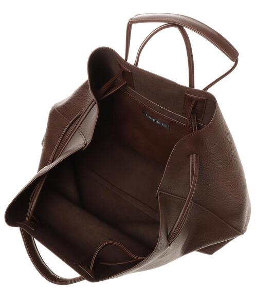 INGNI（イング）の「ポーチ付大きめトート（トートバッグ・レディース・アイボリー/ブラウン/ブラック・ONE SIZE）」の9枚目の写真