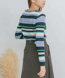 KBF | マルチボーダーニット(ニット/セーター)
