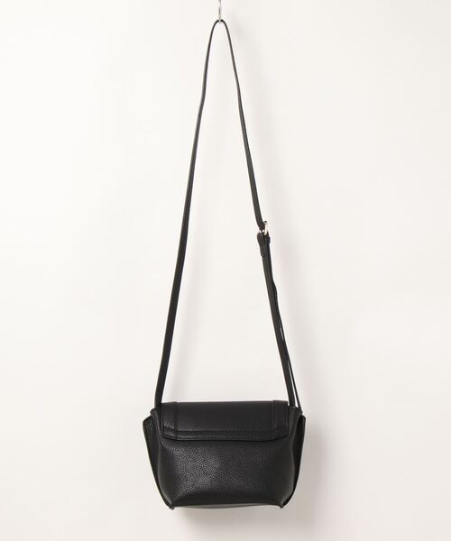 HONEYSUCKLE ROSE（ハニーサックルローズ）の「【HONEYSUCKLE ROSE】ＰＵフラップショルダー（ショルダーバッグ・レディース・ブラック/ブラウン・フリー）」の3枚目の写真