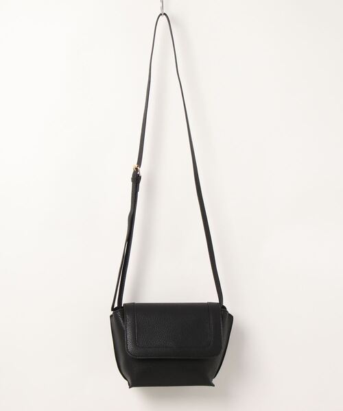 HONEYSUCKLE ROSE（ハニーサックルローズ）の「【HONEYSUCKLE ROSE】ＰＵフラップショルダー（ショルダーバッグ・レディース・ブラック/ブラウン・フリー）」の8枚目の写真