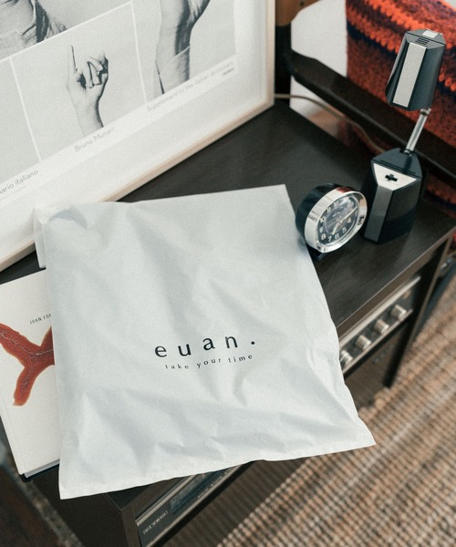 euan.(ユアン)の「euan. 12ozヘビーウェイト 裏毛 裏使い クルーネックスウェット(スウェット・メンズ・チャコールグレー/ライトグレー/ケリーグリーン/グレイッシュブルー・M/L)」の5枚目の写真