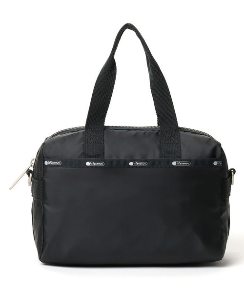 LeSportsac（レスポートサック）の「SMALL UPTOWN SATCHEL ブラックC（ショルダーバッグ・レディース・ブラック・FREE）」の12枚目の写真