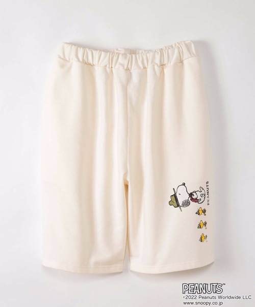 PEANUTS(ピーナッツ)の「【OUTDOOR PRODUCTS/アウトドアプロダクツ】【PEANUTS/ピーナッツ】 ショートパンツ(その他パンツ・メンズ・ダークグリーン/オフホワイト・MEDIUM/X-LARGE/SMALL/LARGE)」の3枚目の写真