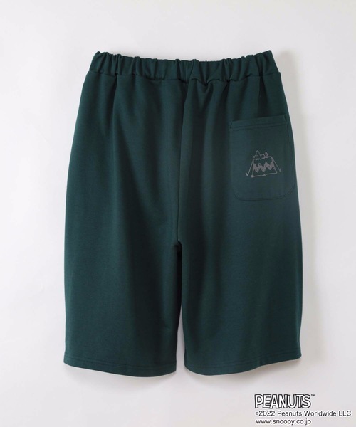 PEANUTS(ピーナッツ)の「【OUTDOOR PRODUCTS/アウトドアプロダクツ】【PEANUTS/ピーナッツ】 ショートパンツ(その他パンツ・メンズ・ダークグリーン/オフホワイト・MEDIUM/X-LARGE/SMALL/LARGE)」の6枚目の写真