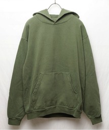 『LOS ANGELES APPAREL』14オンス ガーメントダイ ヘビーフリース フーディー
