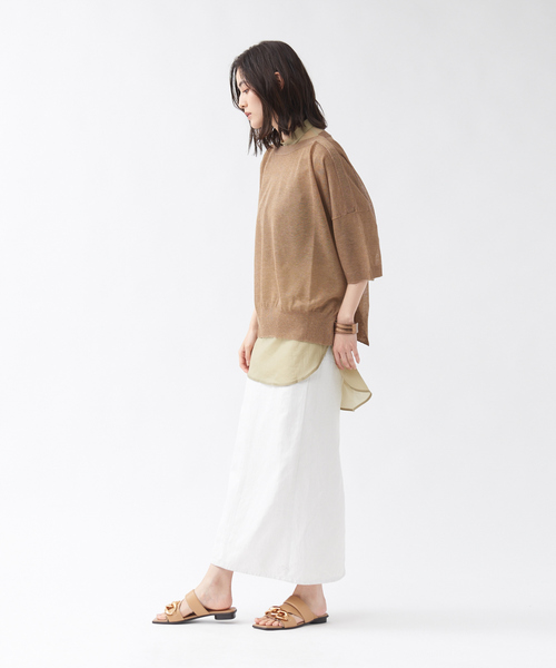 Au BANNISTER（オゥバニスター）の「ﾁｪｰﾝﾓﾁｰﾌｻﾝﾀﾞﾙ（サンダル・レディース・ブラック/ホワイト/ベージュ・M/L/S）」の20枚目の写真