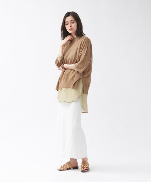 Au BANNISTER（オゥバニスター）の「ﾁｪｰﾝﾓﾁｰﾌｻﾝﾀﾞﾙ（サンダル・レディース・ブラック/ホワイト/ベージュ・M/L/S）」の21枚目の写真