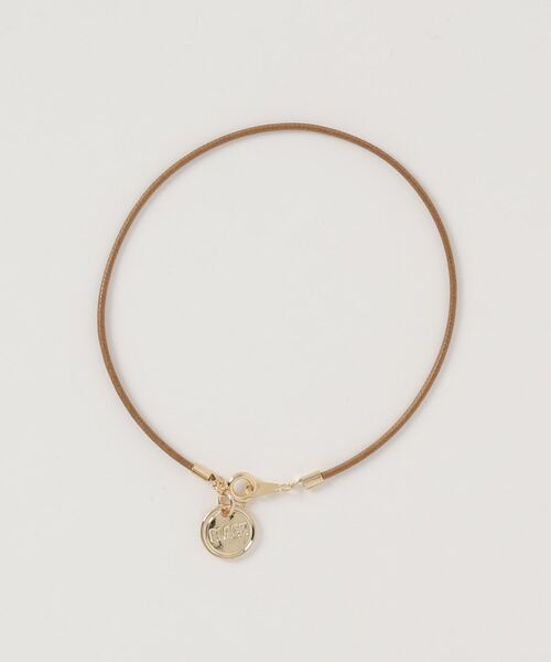 DOUBLE STEAL（ダブルスティール）の「Leather Cord Anklet（アンクレット・メンズ・ブルー/グリーン系その他/レッド/グリーン/キャメル/ブラック・FREE）」の5枚目の写真