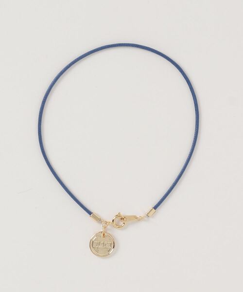 DOUBLE STEAL（ダブルスティール）の「Leather Cord Anklet（アンクレット・メンズ・ブルー/グリーン系その他/レッド/グリーン/キャメル/ブラック・FREE）」の4枚目の写真