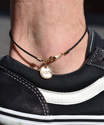 DOUBLE STEAL（ダブルスティール）の「Leather Cord Anklet（アンクレット）」
