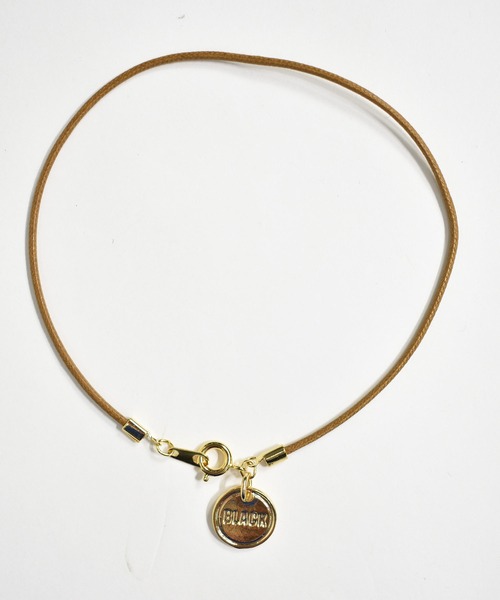 DOUBLE STEAL（ダブルスティール）の「Leather Cord Anklet（アンクレット・メンズ・ブルー/グリーン系その他/レッド/グリーン/キャメル/ブラック・FREE）」の12枚目の写真