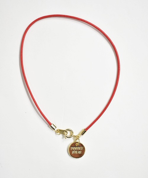 DOUBLE STEAL（ダブルスティール）の「Leather Cord Anklet（アンクレット・メンズ・ブルー/グリーン系その他/レッド/グリーン/キャメル/ブラック・FREE）」の13枚目の写真