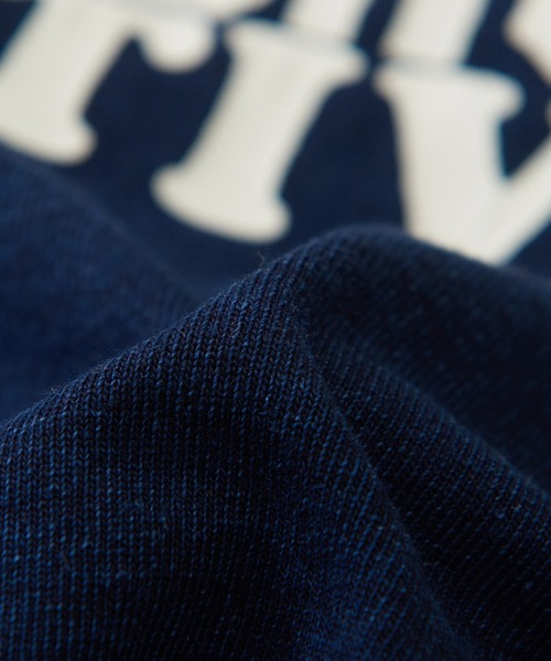 CUBE SUGAR(キューブシュガー)の「インディゴ天竺カットソー半袖グラフィックTシャツ(Tシャツ/カットソー・レディース・ライトブルー/インディゴブルー・M)」の17枚目の写真