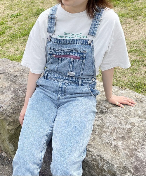 PairPair(ペアペア)の「アソートオーバーオール(サロペット/オーバーオール・レディース・サックスブルー/ダークインディゴブルー/ブルー系その他・フリー)」の1枚目の写真