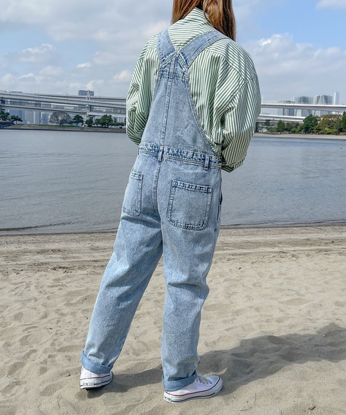 PairPair(ペアペア)の「アソートオーバーオール(サロペット/オーバーオール・レディース・サックスブルー/ダークインディゴブルー/ブルー系その他・フリー)」の7枚目の写真