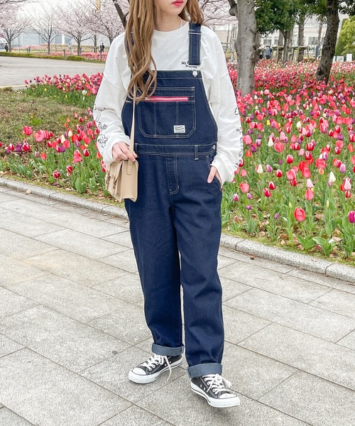 PairPair(ペアペア)の「アソートオーバーオール(サロペット/オーバーオール・レディース・サックスブルー/ダークインディゴブルー/ブルー系その他・フリー)」の16枚目の写真