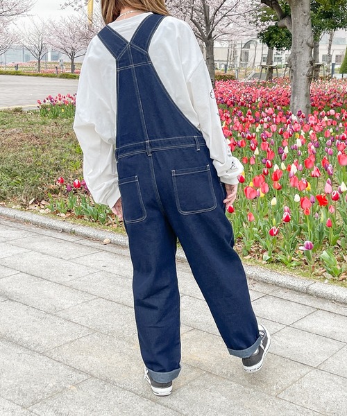 PairPair(ペアペア)の「アソートオーバーオール(サロペット/オーバーオール・レディース・サックスブルー/ダークインディゴブルー/ブルー系その他・フリー)」の8枚目の写真